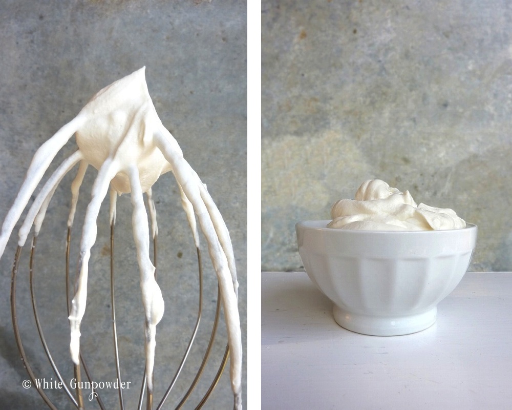 JellO with strawberries, blueberries, and whipped cream